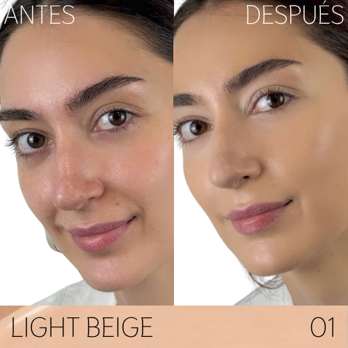 Light Touch Foundation - Base de Maquillaje Acabado Natural SPF15