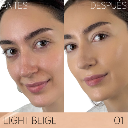 Light Touch Foundation - Base de Maquillaje Acabado Natural SPF15