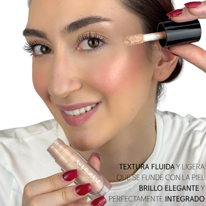Glow Tears Highlighter - Iluminador Líquido Efecto "Glass Skin"
